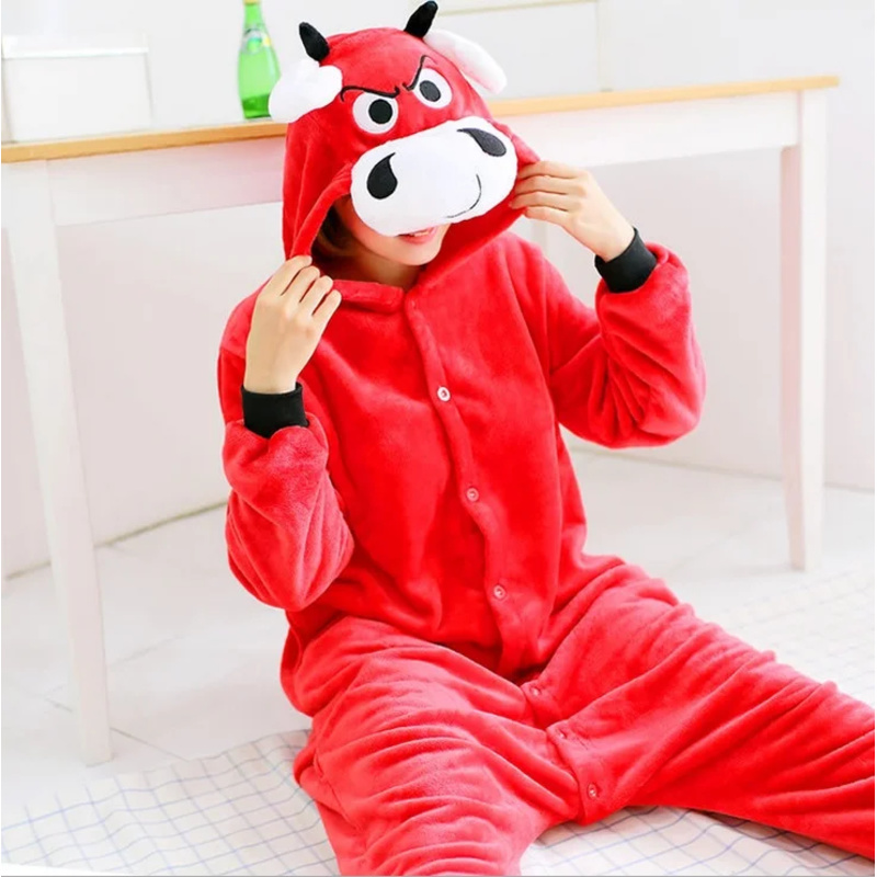 Winter Clothing Europe - Kostium Kigurumi na Halloween, zimowy, nowy,