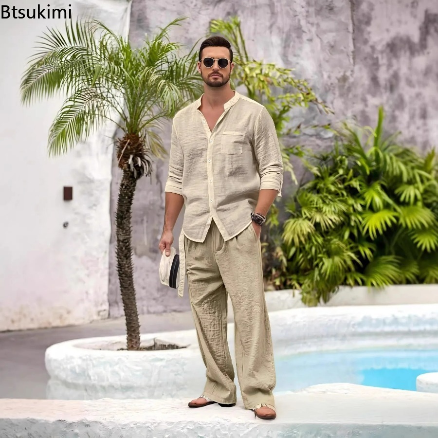 Winter Clothing Men - Nowe męskie zestawy casualowe z bawełny