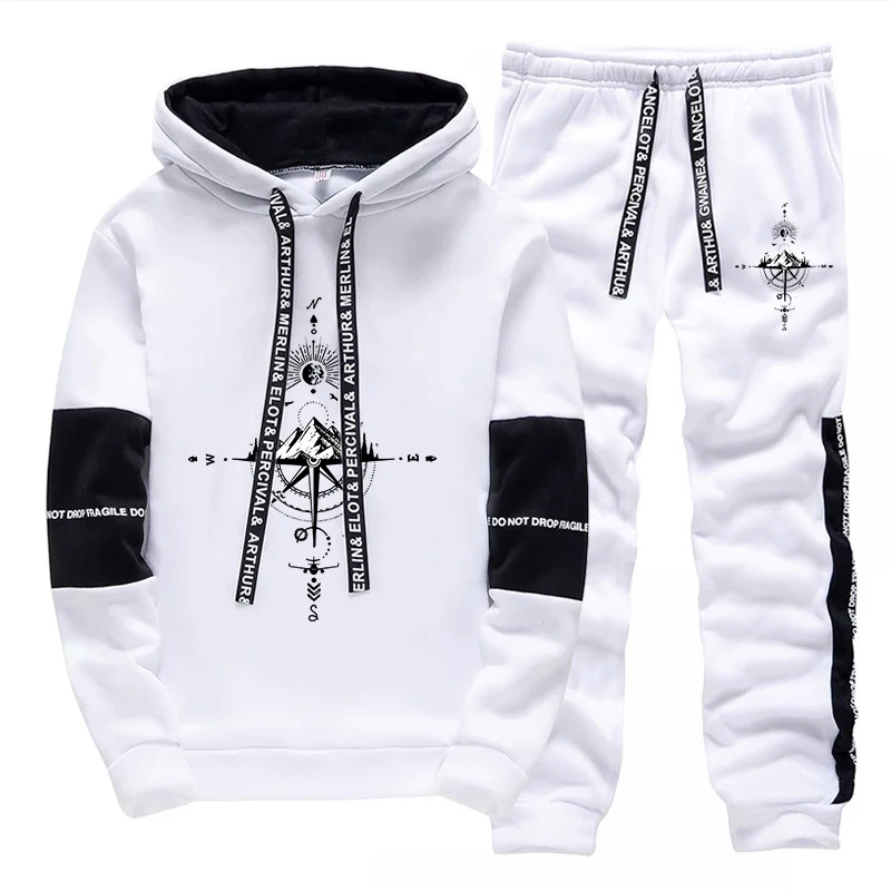 Winter Clothing Men - Nowy jesienno-zimowy męski dres, modny, casualowy,