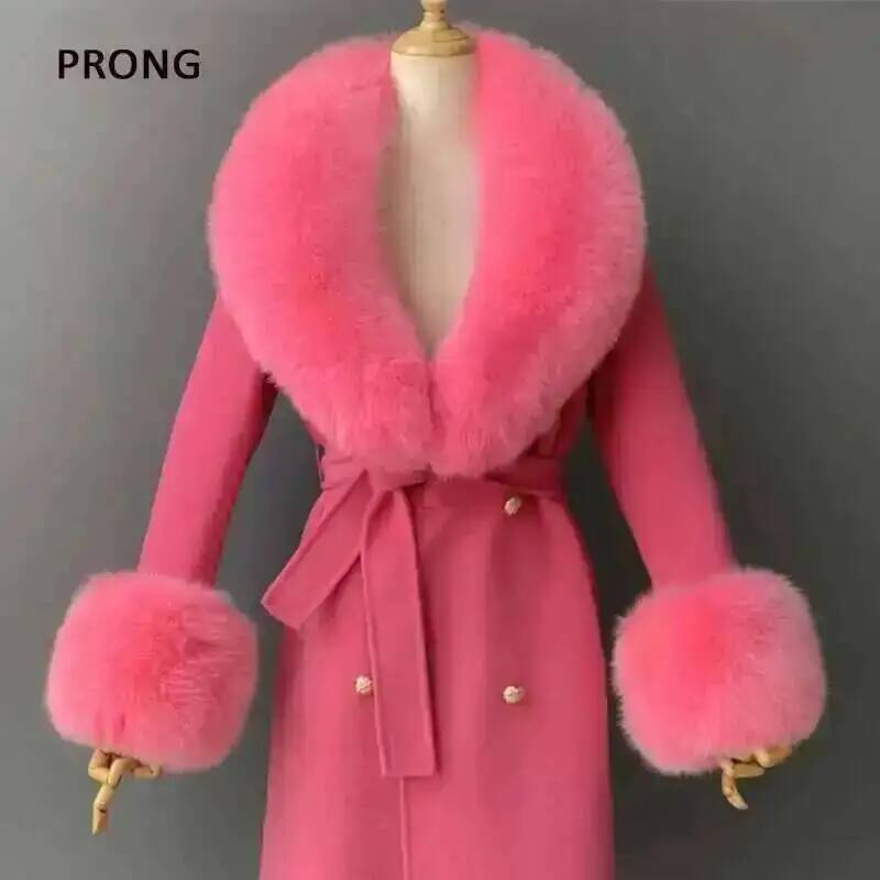Winter Clothing For Sale - Zestaw z prawdziwego futra Kołnierz i