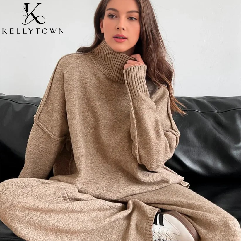 Winter Clothing Online - Komplet dzianinowy na jesień i zimę