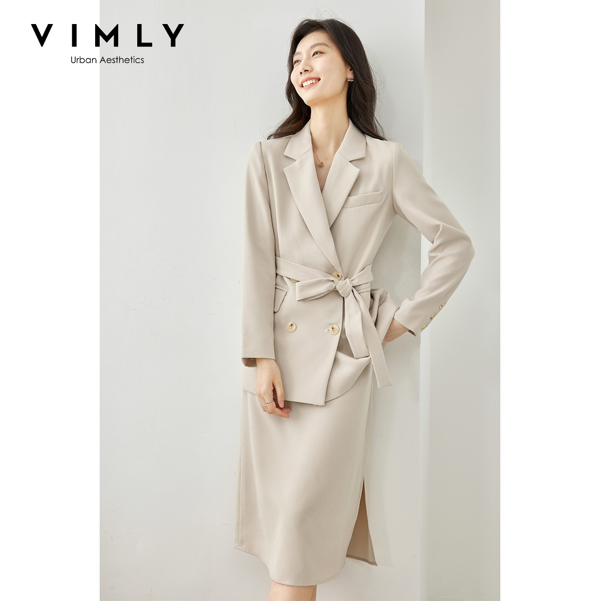 Winter Clothing Online - VIMLY Damski Zestaw Dwuczęściowy Jesień 2026: