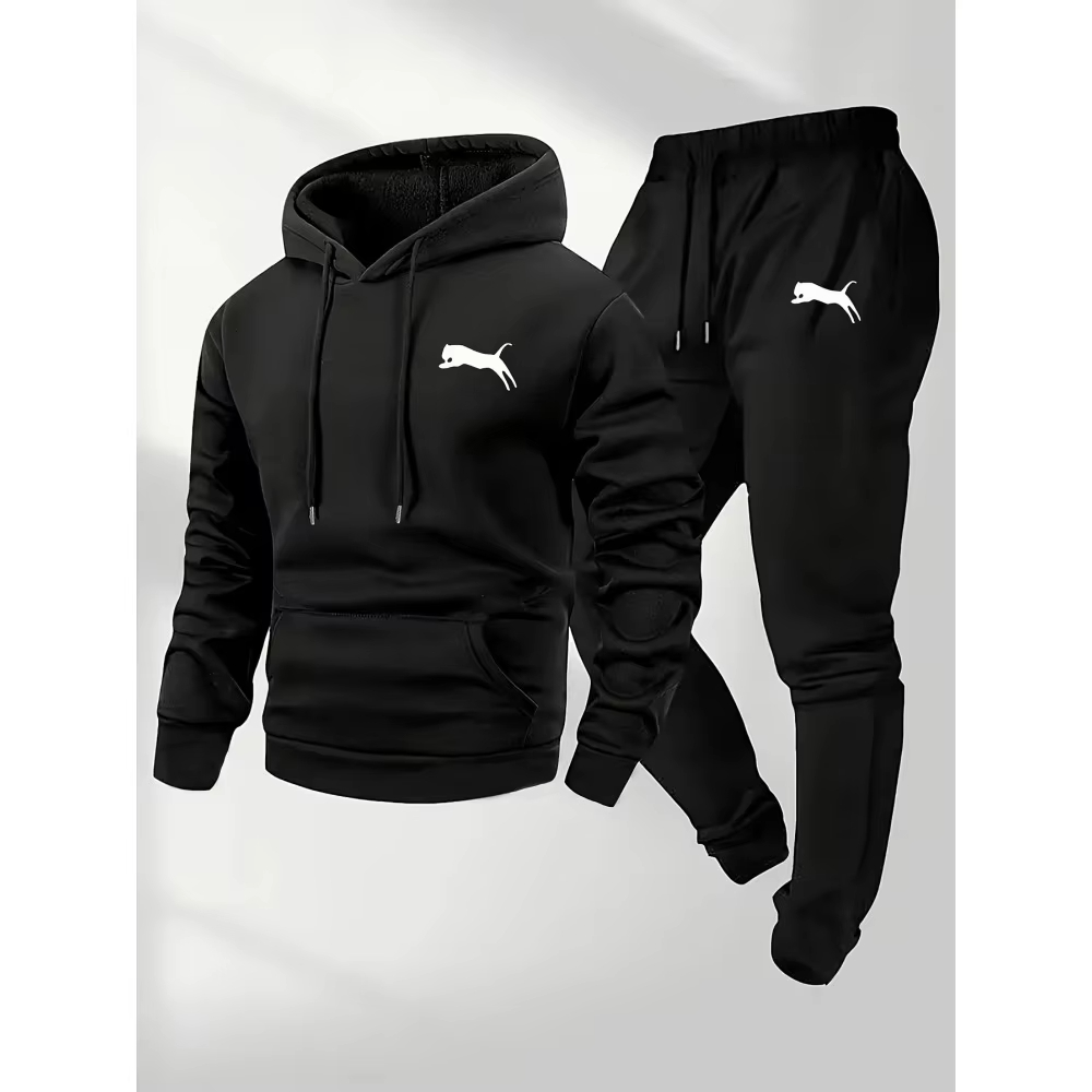 Winter Clothing Men - 2026 Modny męski zestaw dresowy z