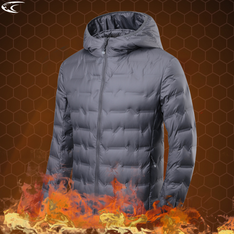 Winter Clothing Hiking - Kurtka puchowa męska LNGXO na zimę,