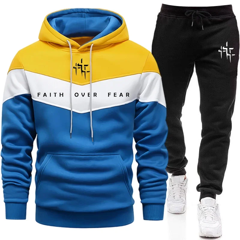 Męski dres z kapturem i spodni – Winter Clothing Men recenzja i cena