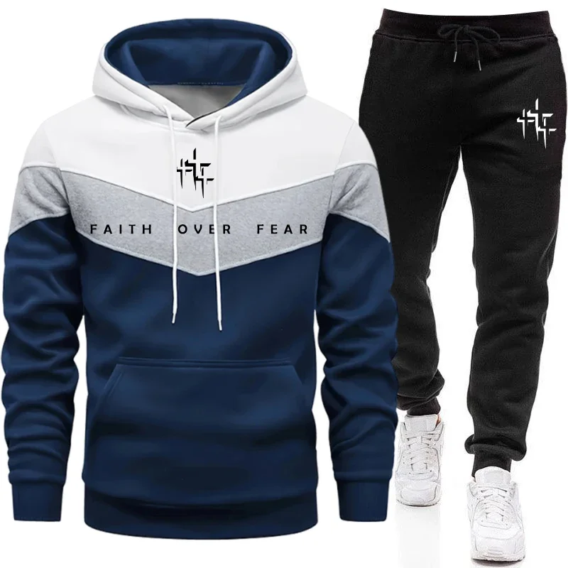 Męski dres z kapturem i spodni – Winter Clothing Men recenzja i cena