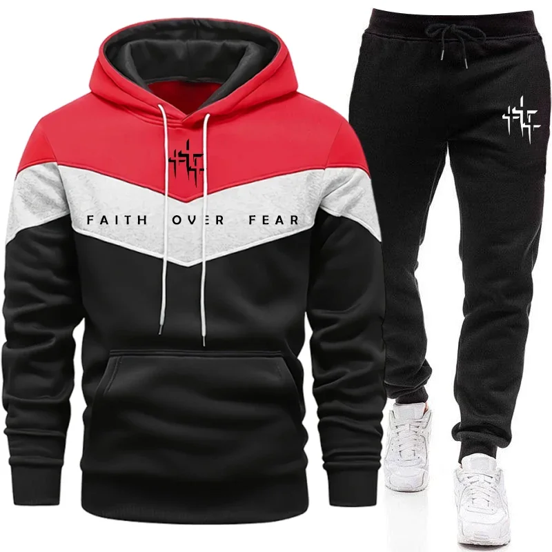 Męski dres z kapturem i spodni – Winter Clothing Men recenzja i cena