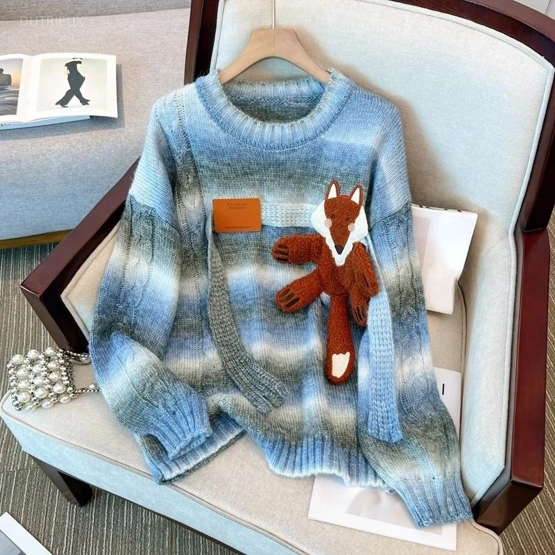 Sweter Anime Damski Zimowy Kor – Winter Clothing Korean recenzja i cena