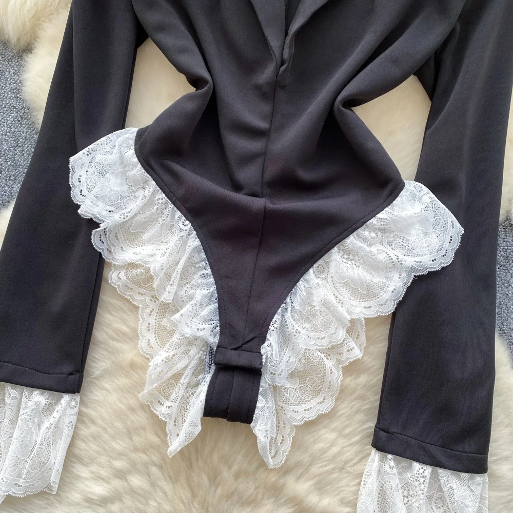 Hotsweet skręcić w dół kołnier – Winter Clothing Korea recenzja i cena