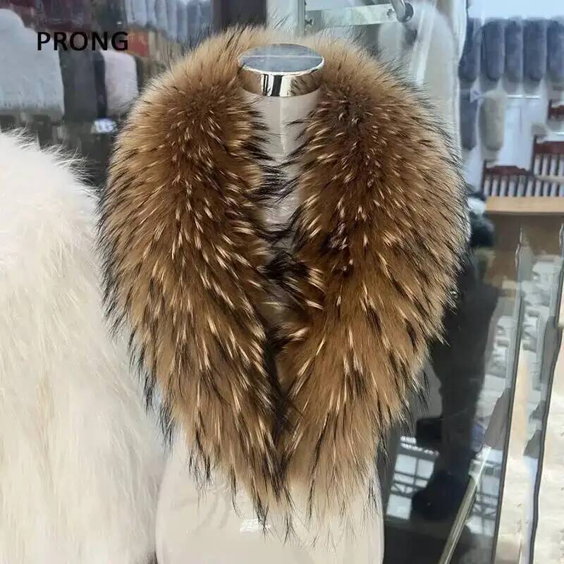 Naturalny kołnierz z futra szo – Winter Clothing For Sale recenzja i cena