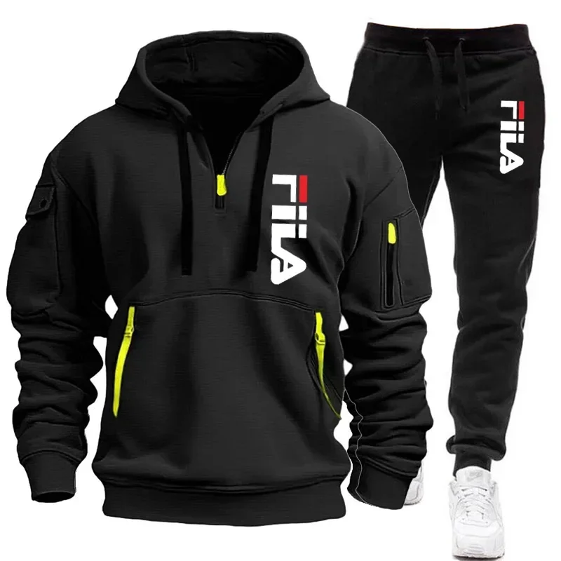 Nowy męski zestaw sportowy na  – Winter Clothing Men recenzja i cena