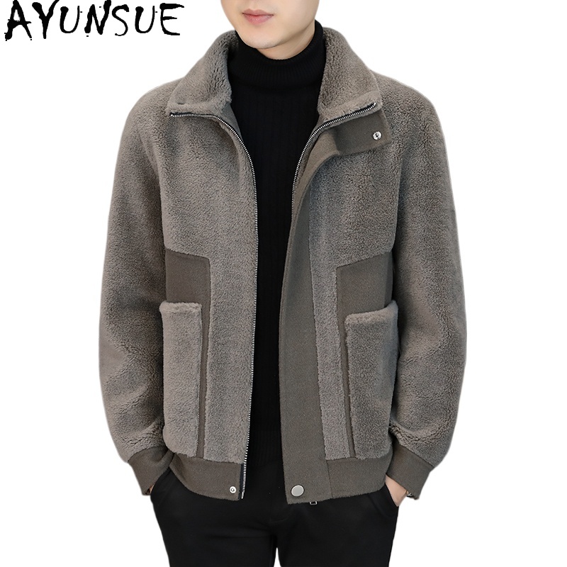 AYUNSUE Zimowe płaszcze męskie – Winter Clothing Korean recenzja i cena