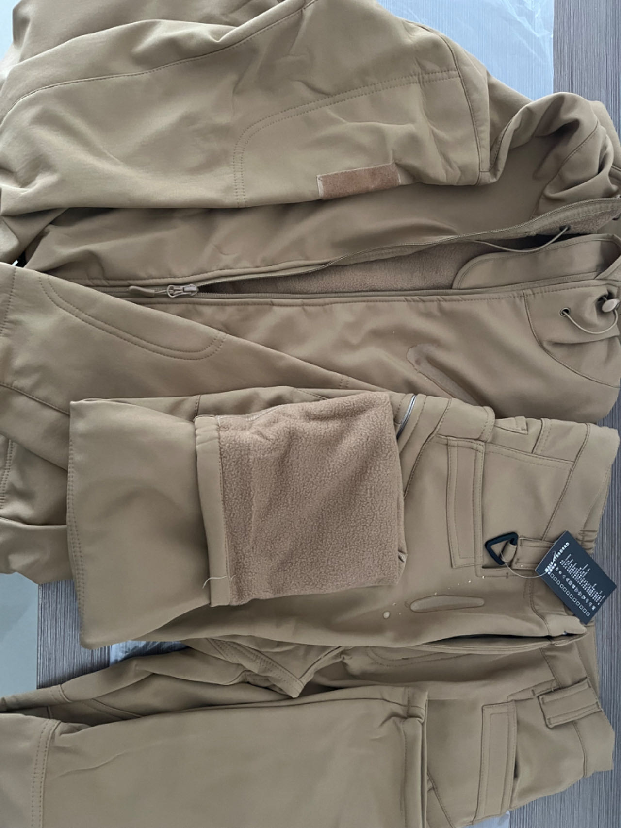 Męskie zimowe jesienne ciepłe  – Winter Clothing Hiking recenzja i cena