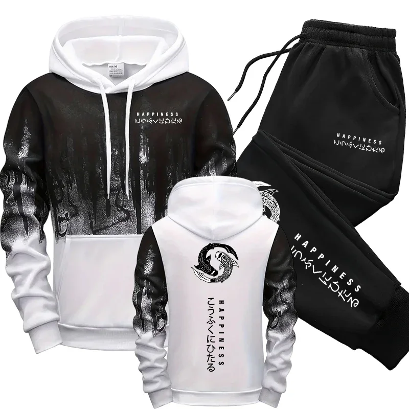 Japoński styl mody męska bluza – Winter Clothing Men recenzja i cena