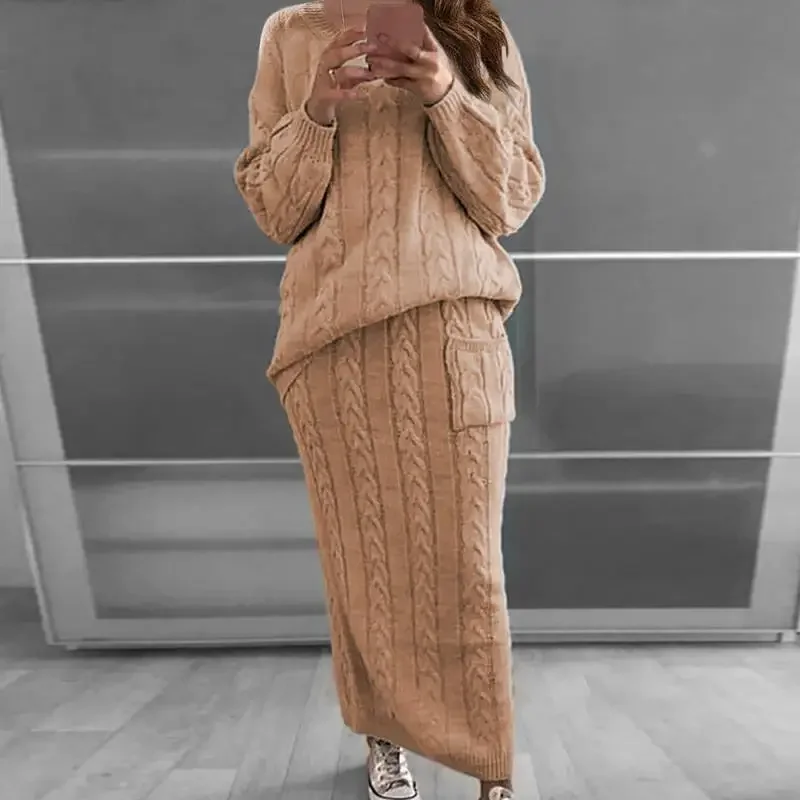 Sweter damski Zestaw jesienno- – Winter Clothing Online recenzja i cena