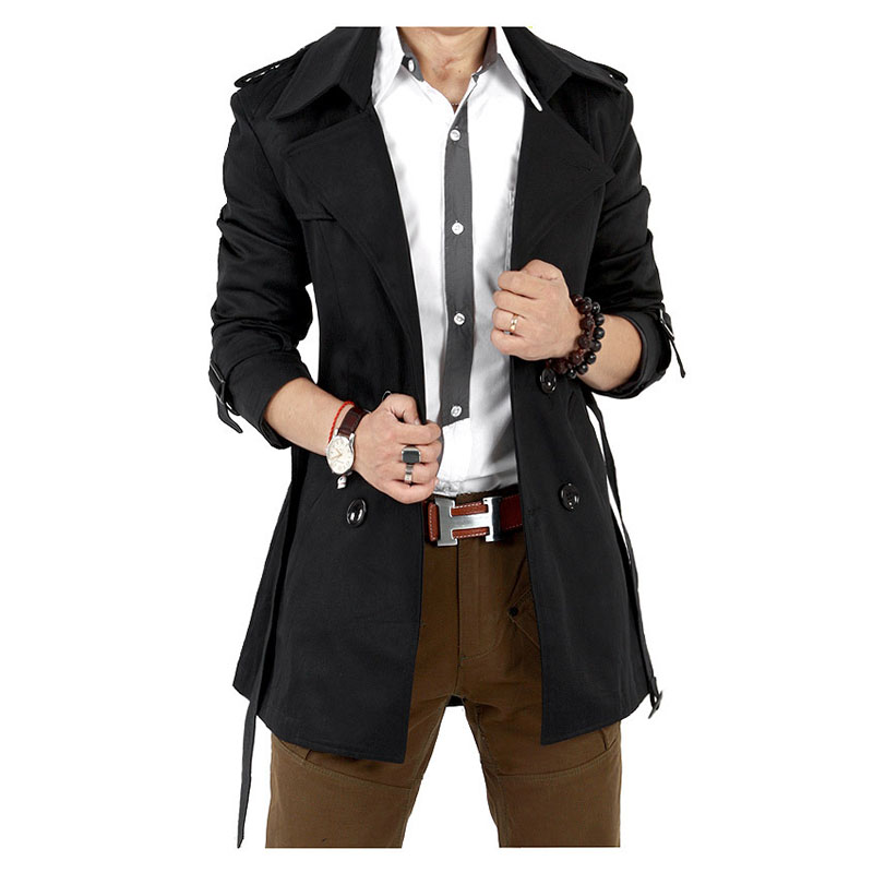 Jesienny wiosenny trencz męski – Winter Clothing Europe recenzja i cena