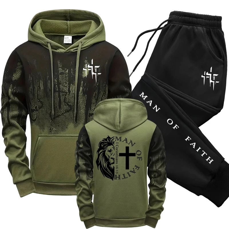 Męski zestaw z motywem Man of  – Winter Clothing Men recenzja i cena