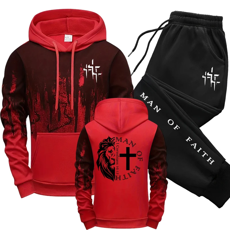 Męski zestaw z motywem Man of  – Winter Clothing Men recenzja i cena